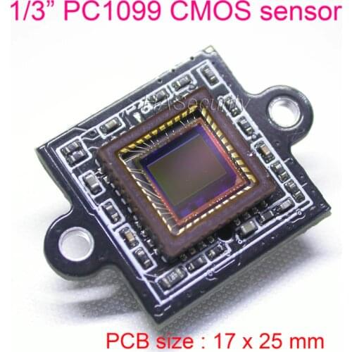 1/3" Pixelplus PC1099 CMOS image sensor camera module board