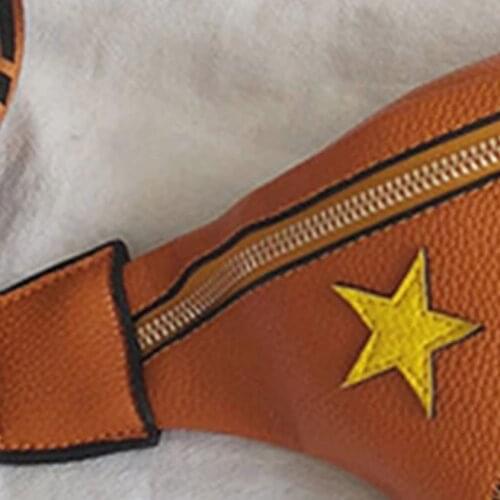 Womens Waist Bag Fashion Letter Fanny Pack PU Leather Female Belt Bag Waterproof Chest Bags Banana Waist Packs Small Pocket