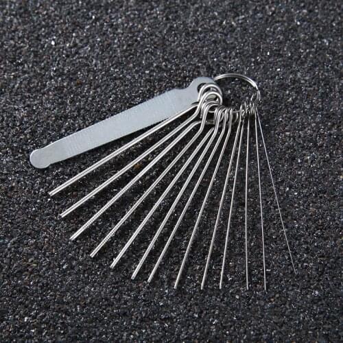 Professional Guitar Nut Slotting File Kit Steel Saw Rods Slot Filing Set Luthier Tool Guitar Tool Accessories