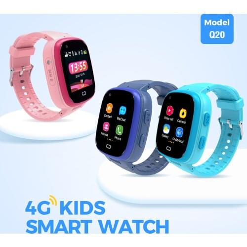 Kids Smart Phone Watch 4G GPS Waterproof Video Chat Smartwatches For Sim Card Photo Waterproof IP67 Kids Gift For IOS Andriod