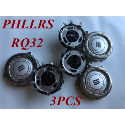 3Pcs RQ32 Replacement Head razor blade for Philips Norelco shaver RQ11 RQ1160CC RQ1180CC RQ1131 RQ1175 RQ1195 RQ310 RQ311 RQ312
