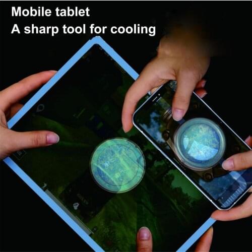 Universal Mini Mobile Phone Cooling Fan Radiator Turbo Hurricane Game Cooler Cell Phone Cool Heat Sink For IPhone/Samsung/Xiaomi