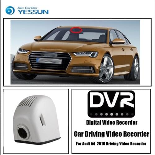 YESSUN for Audi A4 A5 A6 A7 Q5 2016 Driving Video Recorder Car Dvr Mini Wifi Camera Dash Cam Original Style