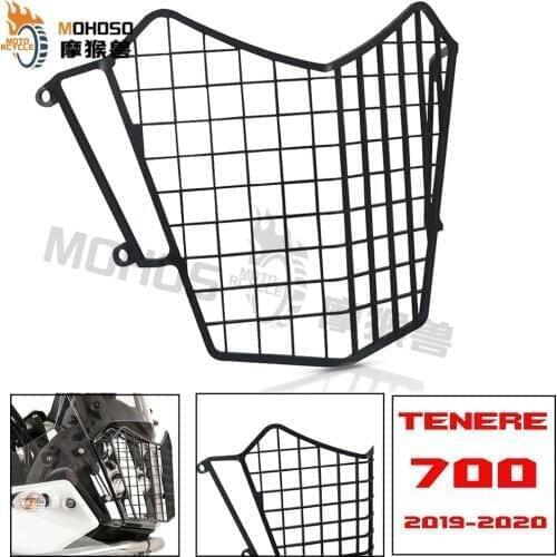 Motorcycle Headlight Guard Front Light Headlamp Grille Guard Cover Protector For Yamaha Tenere 700 TENERE700 2019-2021