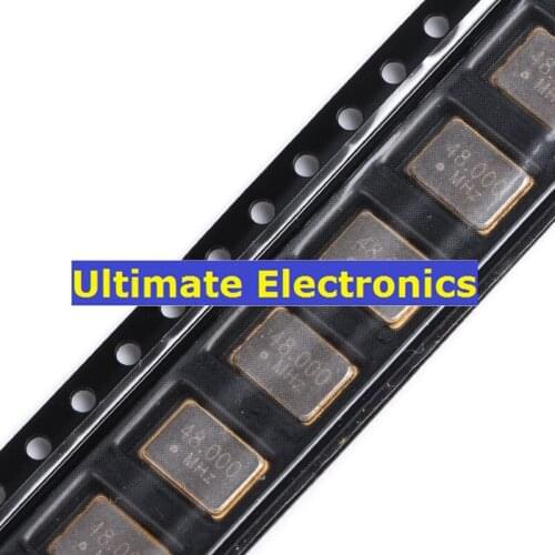 10pcs SMD Active Crystal 7050 48.000MHz 48mhz 25PPM 3.3V 5*7mm 4feet 5070 Resonator