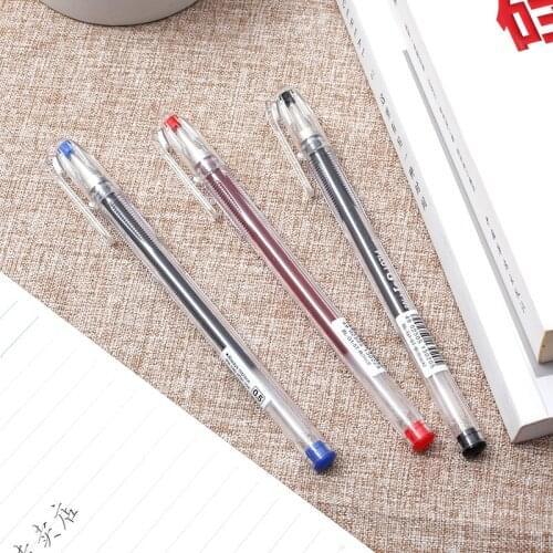 24 Pieces PILOT BL-G1-5T Gel Pen Student Office Pen Go Strain Shili Pen 0.5 mm Signing Pen