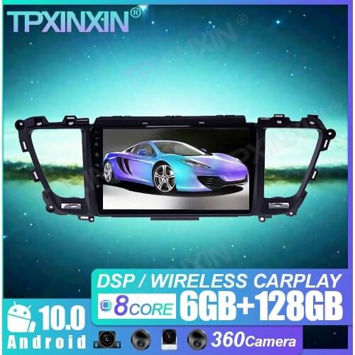 Android 10.0 For Kia Cerato 2008-2013 6+128G DSP Carplay Car GPS Navigation Auto Radio Multimedia Player Headunit Tape Recorder