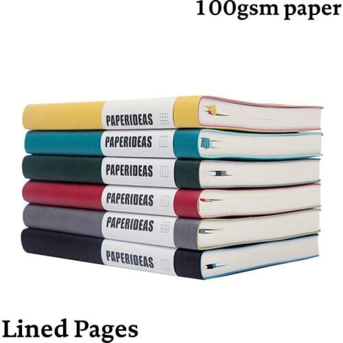 A5 Simple Soft Cover Ruled Notebook Lined Journal Diary