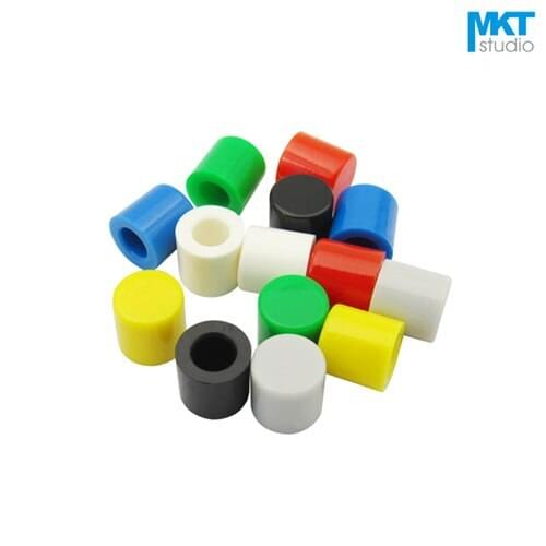 1000Pcs Colorful Switch Caps For 6*6mm Tactile Tack Momentary Switch Red Green Blue Yellow White Black Gray