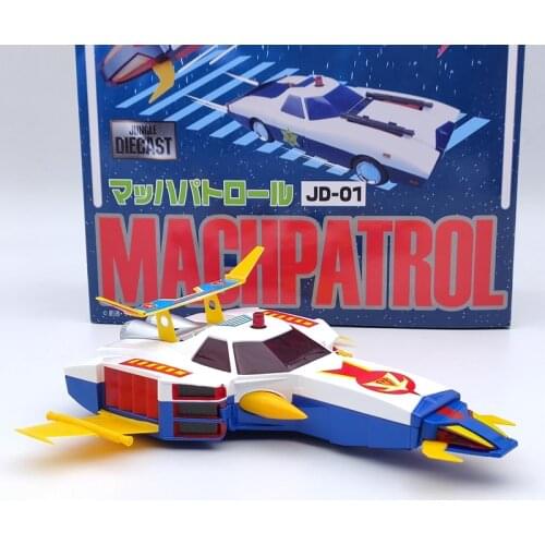 Jungle Diecast JD-01 Daitarn 3 Mach Attacher/Mach Patrol Limited Collection Auto Model