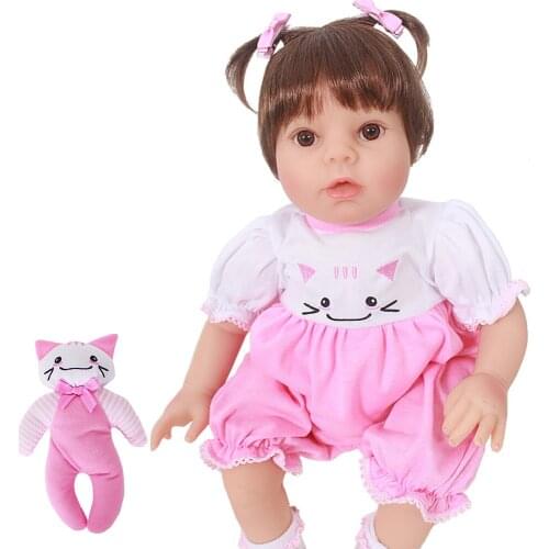 Bebe lol reborn dolls surprise 20"50cm silicone reborn baby girl dolls toys for child birthday gift boneca reborn new born baby
