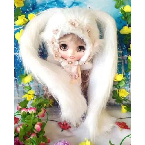 Doll hat (suitable for blyth ,Tang kou doll) white 2019