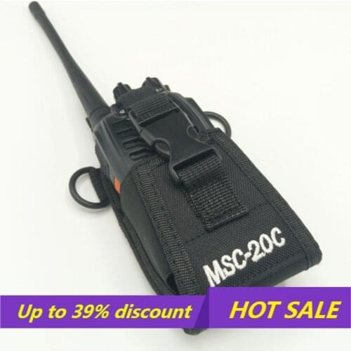 MSC-20C Multi-function Radio Case Holder for Baofeng UV 5R 5RA 5RB 5RC 5RD 5RE+ 5RA+Two Way Radio