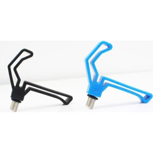 M3/8 Plastic Fishing Rod Rest Gripper Head Carp Fish Rod Holder Bracket Support Stand Tackle