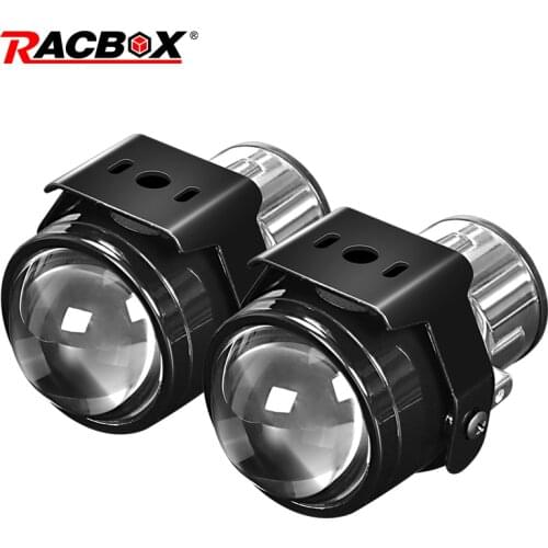 2.5 inch Fog Lights Led Headlight Lamp bixenon projector lens bi led headlamp for Car off road 12 24V waterproof led work light