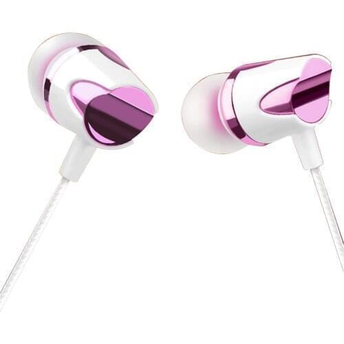 Qijiagu Interchangeable 3.5mm for Wired Earphone In Ear with Microphone Music Earphones 4 Color for Smart Phones