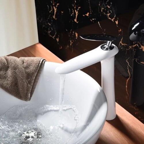 Shengweisi White Bath Mixers