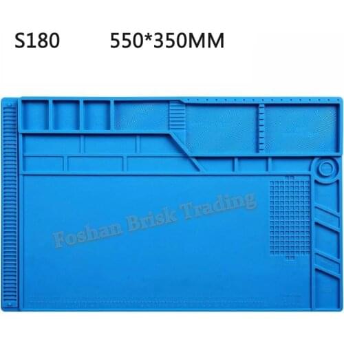 Repair Pad Silicone Magnetic Insulation Pad Anti-static Welding Soldering Station Heat Resistance Working Mat
