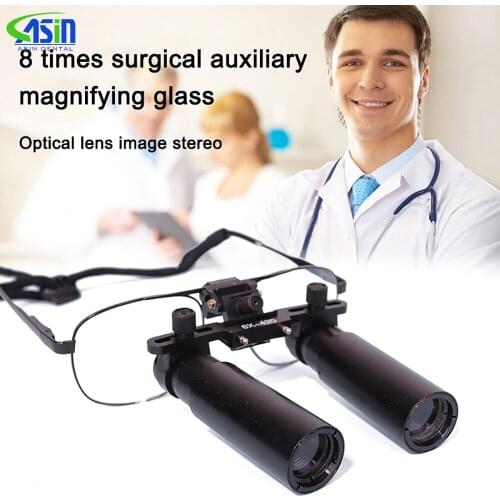 Ultra-Light Dental Loupes medical loupes 8X High Magnification Dental Instruments Dental Loupes