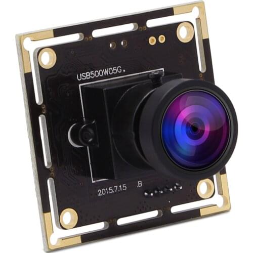 5MP Webcam Aptina MI5100 Wide Angle Industrial Machine Vision USB Camera Module For Windows Android Mac Linux Raspberry Pi