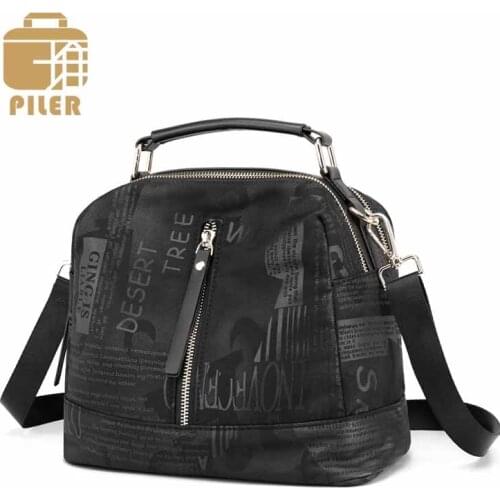 Waterproof Nylon Ladies Crossbody Bag Small Handbag Purse Women Shoulder Bag Travel Messenger Bags Ladies Nylon Party Handbags