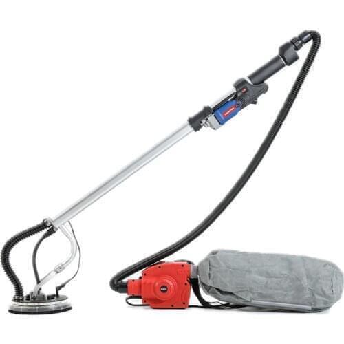 220V 710W Telescopic Long Pole Wall Grinding Machine Disc Sanding Machine Electric Wall Sander Polisher With LED Light