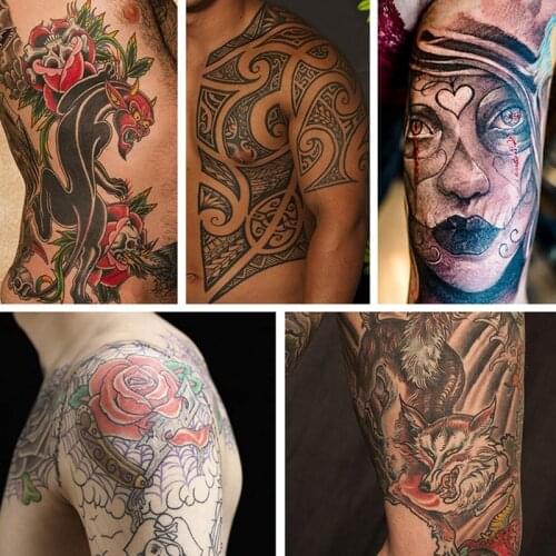 Y1UF Wireless Mini Tattoo Power Supply 1200mAh Rechargeable RCA Connection Portable