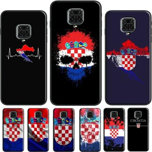 Croatia Coat Of Arms Flag Case For Xiaomi Redmi Note 8 9 Pro Note 9S 8T 9 9C 9A 9T Cover For Redmi Note 10 Pro Shell