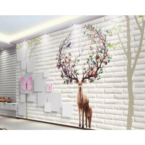 Photo wallpaper 3D animal wall Modern decorative painting mural 3d wallpapers for living room TV backdrop