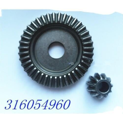 Bevel gear pinion for metabo WPB12-125 WP12-125 WQ1100-125 WBA12-125 WPBA12-125 WPB12-125 WA12-125 QUICK DCIK IK 316054960