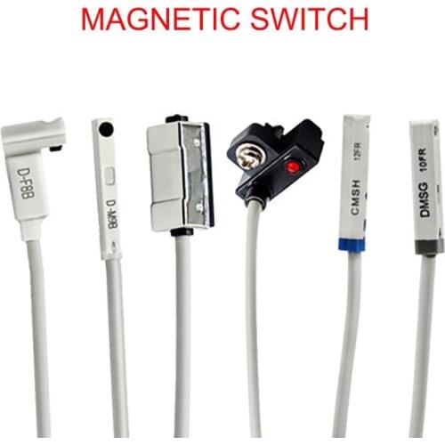 1pcs Magnetic Switch CS1-J CS1-U CS1-F CS1-SC1-G Air Cylinder Pneumatic Proximity Sensor D-A93 D-Z73 D-A73 D-A54 D-C73