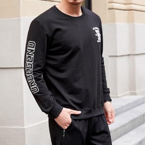 2020 NEW 8XL 7XL 6XL Mens Long Sleeve T-shirts Spring Autumn Casual O Neck t Shirt New Fashion Fitness Tops&Tees Homme