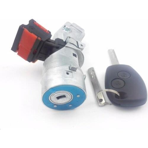 Ignition switch for Renault clio MK3 Modus Kangoo Twingo 2005-2012 ignition barrel key 8200214168 7701208408 487004184R