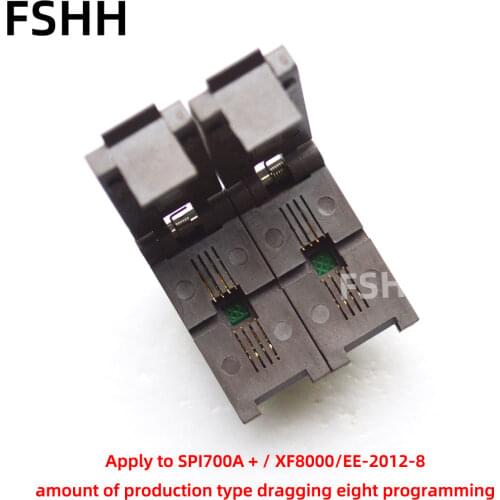 QFN8/WSON8 Programmer Adapter SPI FLASH Programmer Adapter for SPI-FLASH Programmer Adapter 25XXX eeprom flash Adapter
