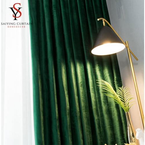 Saiying Velvet Curtains For Windows
