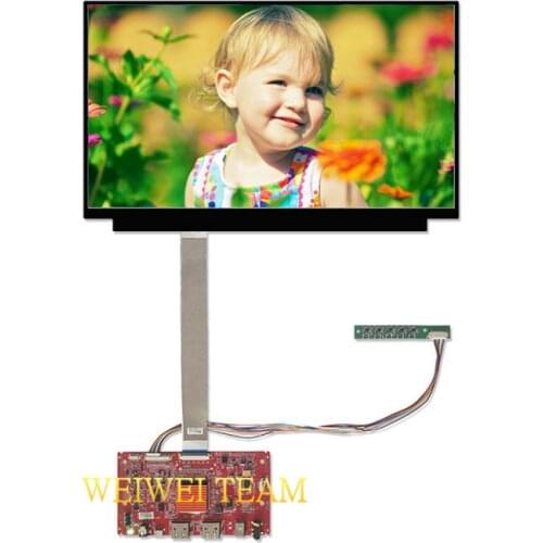 UHD 3840x2160 13.3 '' 4k Display laptop replacement screen IPS lcd panel with 2 DP EDP 40 pins controller board