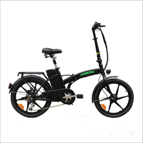 20 Inch Foldable Electric Bicycle PEDAL Assisted Bike 36V10AH Lithium Battery 350W MOTOR