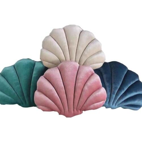 Golden velvet shell pillow FRA * C same style pillow office nap pillow net red girl wind bed with core