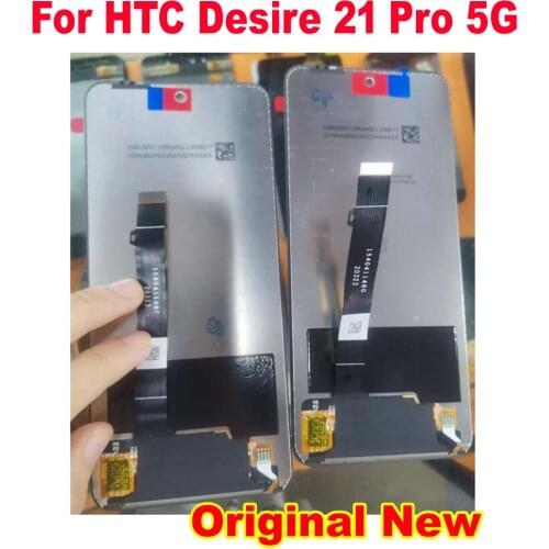 100% Original LCD Display Touch Panel Screen Digitizer Assembly Glass Sensor Phone Pantalla For HTC Desire 21 Pro 5G Replacement