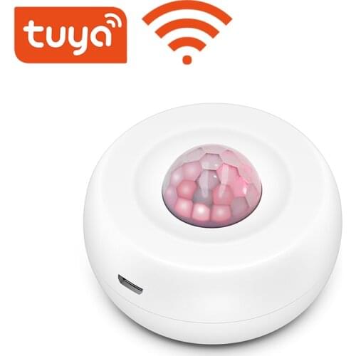 WiFi PIR Motion Sensor Detector WIFI Wireless Infrared Wireless Home Security System Burglar Alarm Sensor Tuya APP Control