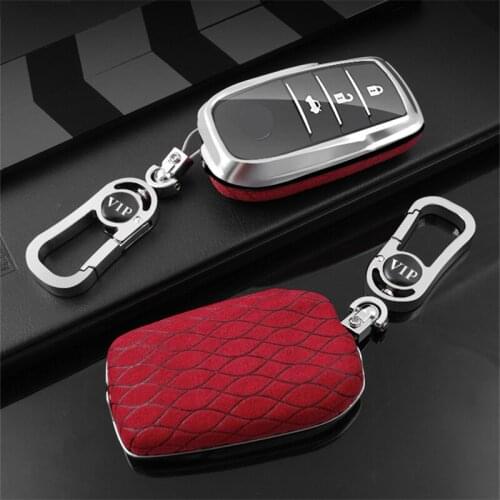 Faux Flip fur car Remote key case full cover For Toyota CROWN Camry COROLLA Auris Corolla Avensis Verso Yaris Aygo Scion TC IM