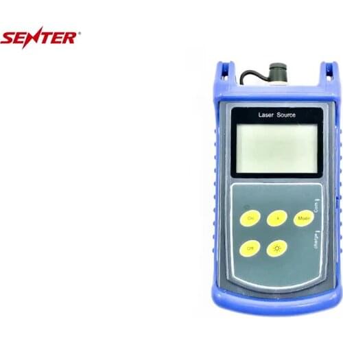 China SENTER ST815 automatic wavelength identification FTTH Optical Laser Source Power Meter AA battery