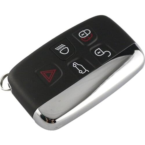 5 Buttons Remote Car Key Shell For Land Rover Ranger Rover Evoque Discovery 4 Freelander