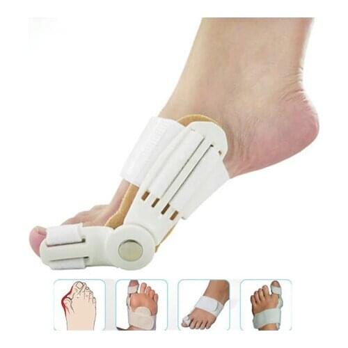 Hot 2pcs Broadhurst Day and Night Orthotast Of Recitification Toes Hallux Valgus Correction Footcare Orthopedic