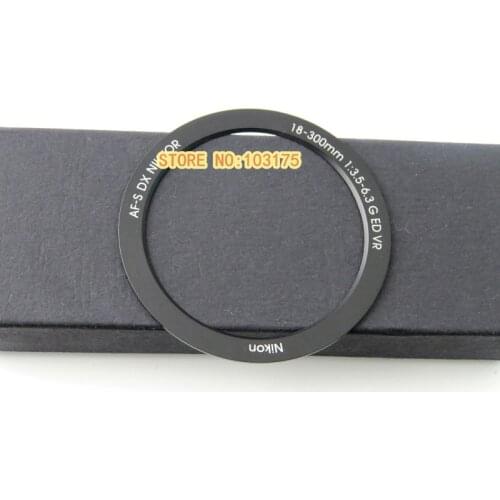 NEW Front Lens Name Cover Ring Badge Plate for Nikkor Nikon AF-S DX 18-300mm 1:3.5-6.3 G ED VR Camera