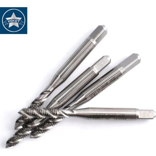 HSSE Left Hand Spiral Fluted tap UNC 4-40L 5-40L 6-32L 8-32L 10-24L 1/4-20L 5/16-18L 3/8-16L 1/2-13L America Screw Thread taps