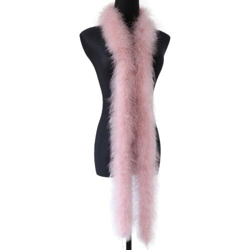 2M Mint Green Fluffy Marabou Turkey Feathers Boas Plumes Ribbon For Shawl Wedding Dress Sewing Accessory Home Decoration Crafts