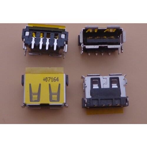 10-100pcs Laptop micro mini USB jack connector z8 charging charger port plug power socket 1cm Copper upper for DELL ACER HP 2.0