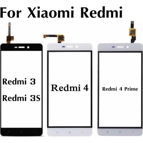 For Xiaomi Redmi 3 3S Touchscreen Panel Screen For Xiaomi Redmi 4 Prime Cover Glass Sensor Digitizer