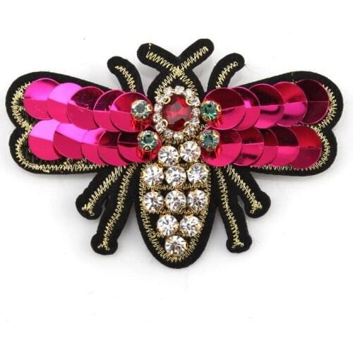 Handmade Fancey New Glass Crystal Rhinestone Insect Women Brooches Pins Florate Brand Fashion Stone Clothes Butterfly Brooch